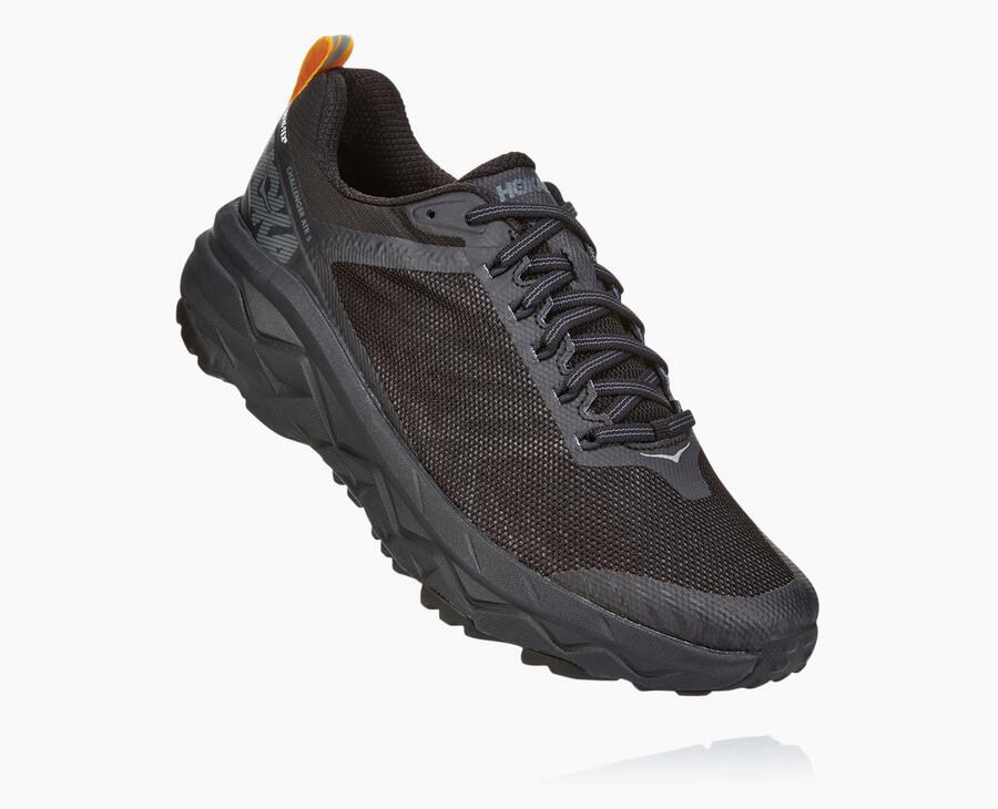 Trail Shoes Mens - Hoka One One Challenger ATR 5 GORE-TEX - Black - MOYKEQI-36